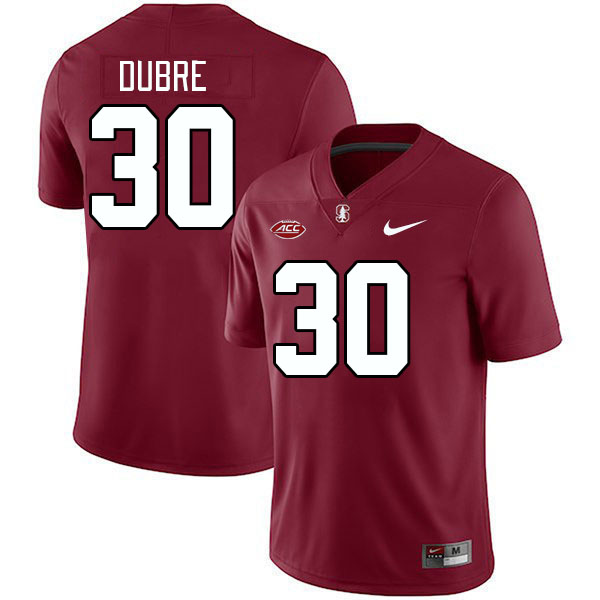 Men #30 Ese Dubre Stanford Cardinal 2024 ACC Conference College Football Jerseys Stitched-Cardinal